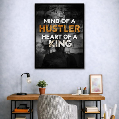 Mind of A Hustler Canvas | Wall Art