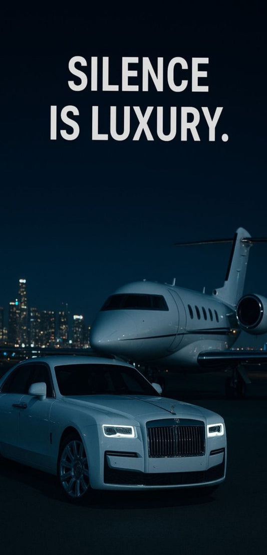 SILENCE IS LUXURY