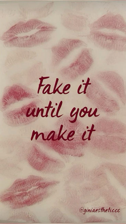 Fake it