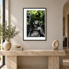 Angel Statue — square premium interior mockup, complete full frame visible with safe margin