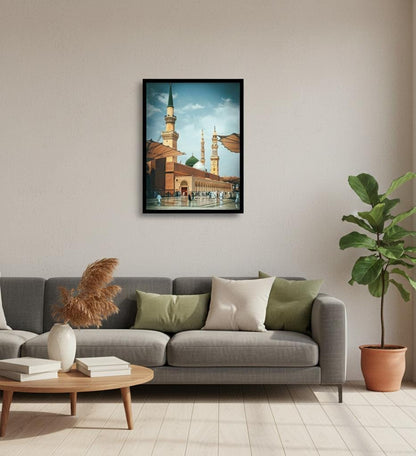Masjid Al-Nabawi Canvas Frames | Wall Art