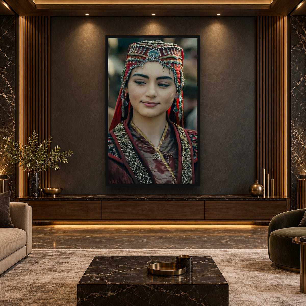Bala Hatun — square premium interior mockup, complete full frame visible with safe margin