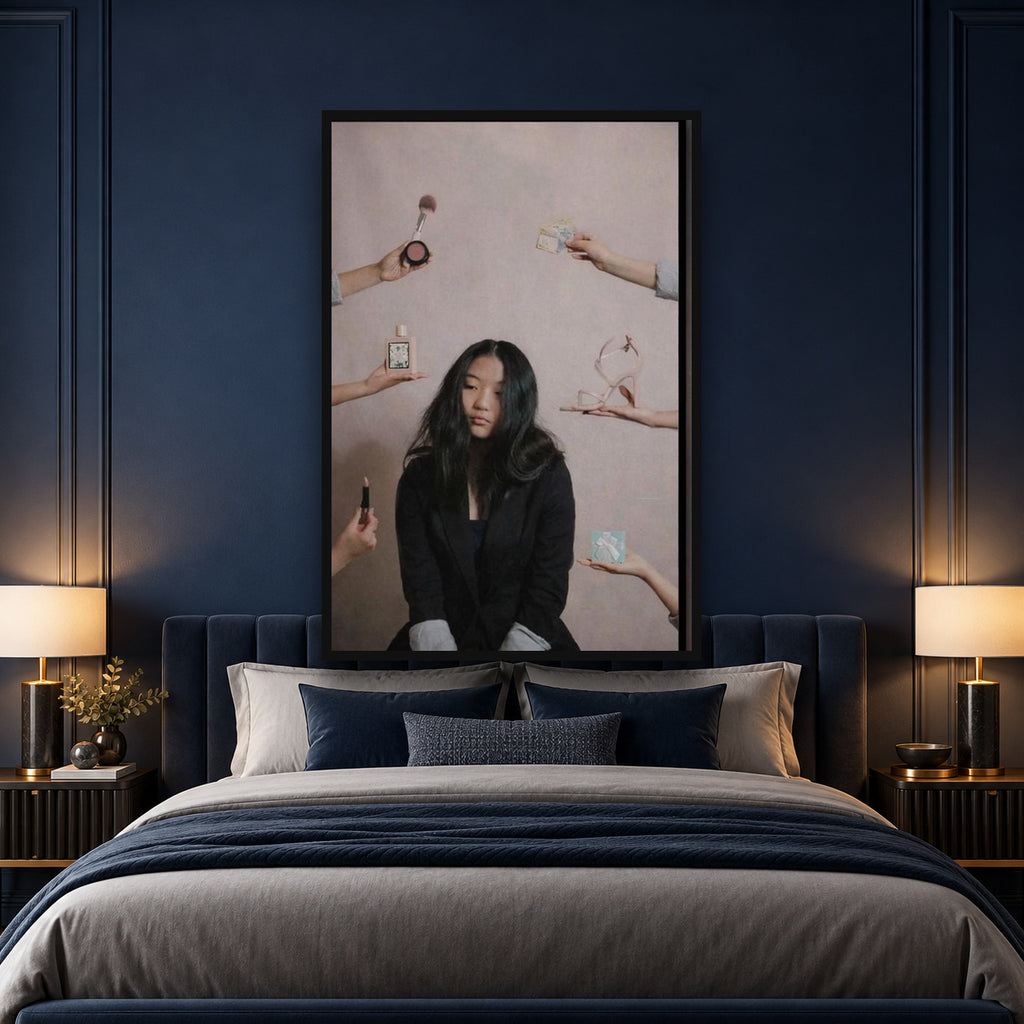 Be a Lady — square premium interior mockup, complete full frame visible with safe margin