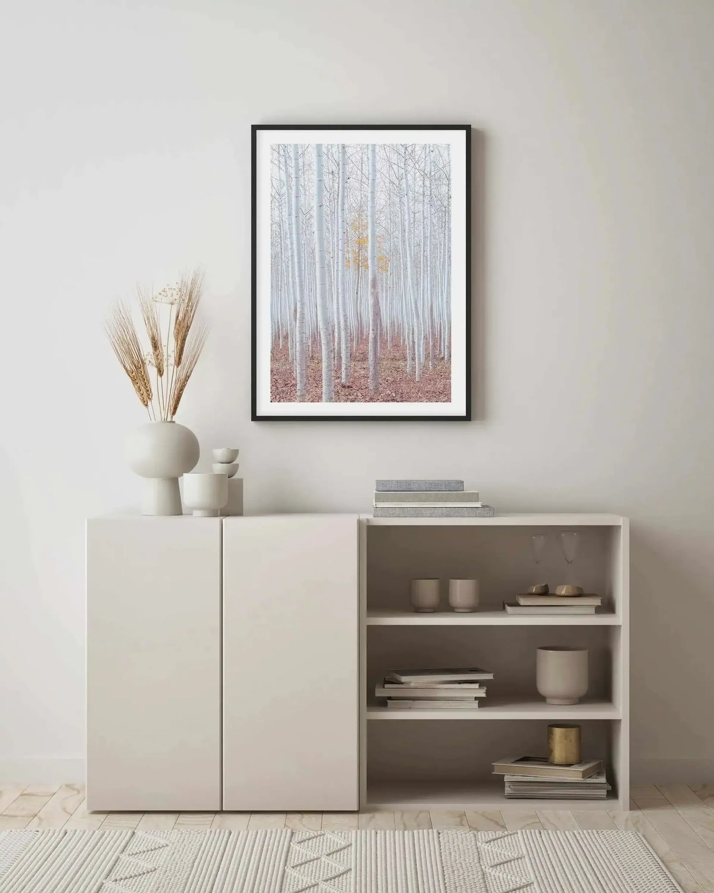 Birch Trees Art Print