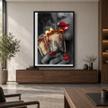 burn money square premium interior mockup 1