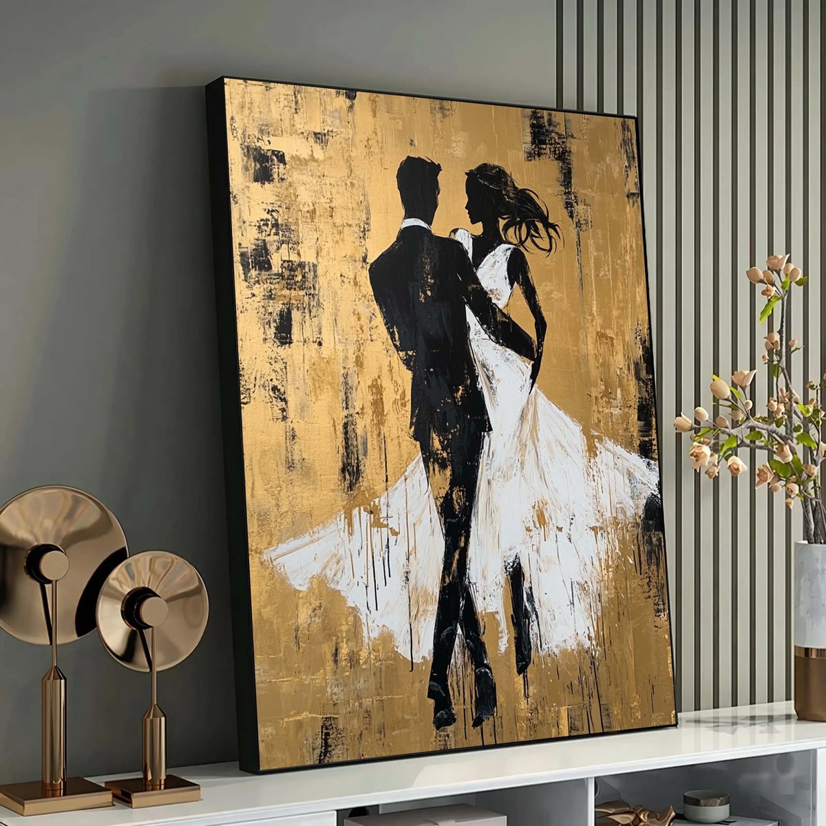 Elegant Couple Dancing