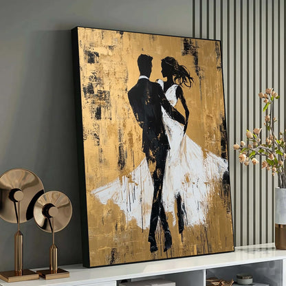 Elegant Couple Dancing