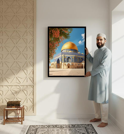 Masjid-Al-Aqsa Canvas Frames | Wall Art