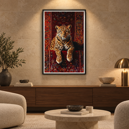 Legacy of the Wild Single Wall art — square premium interior mockup 1, full frame visible