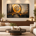 A Statement Piece of Faith and Luxury for Your Modern Interior — square premium interior mockup, complete full frame visible with safe margin