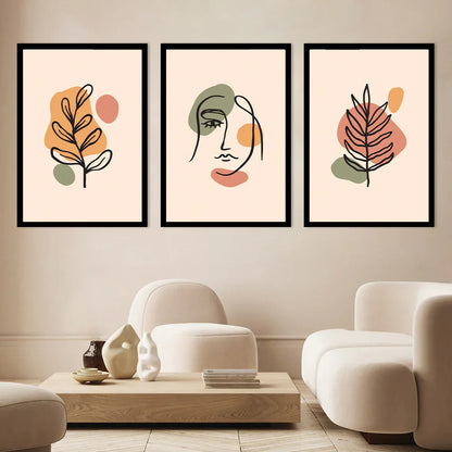 3 Pcs Aesthetic Art Frames
