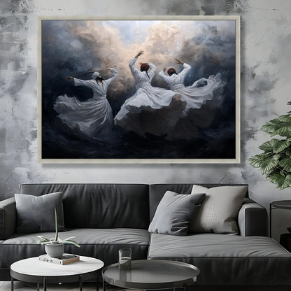 Whirling Dervishes Canvas Art
