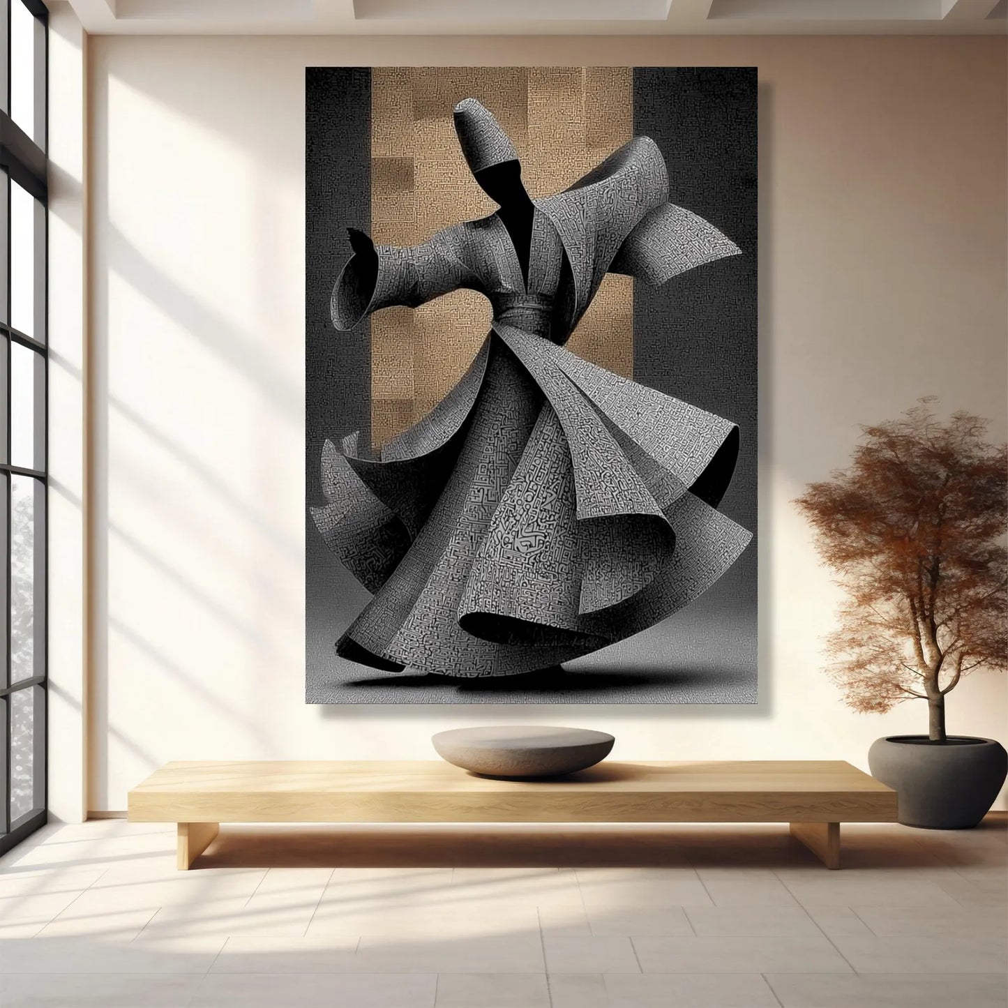 Whirling Dervish Dance Canvas ||