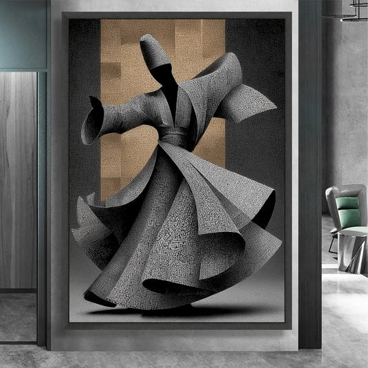 Whirling Dervish Dance Canvas ||