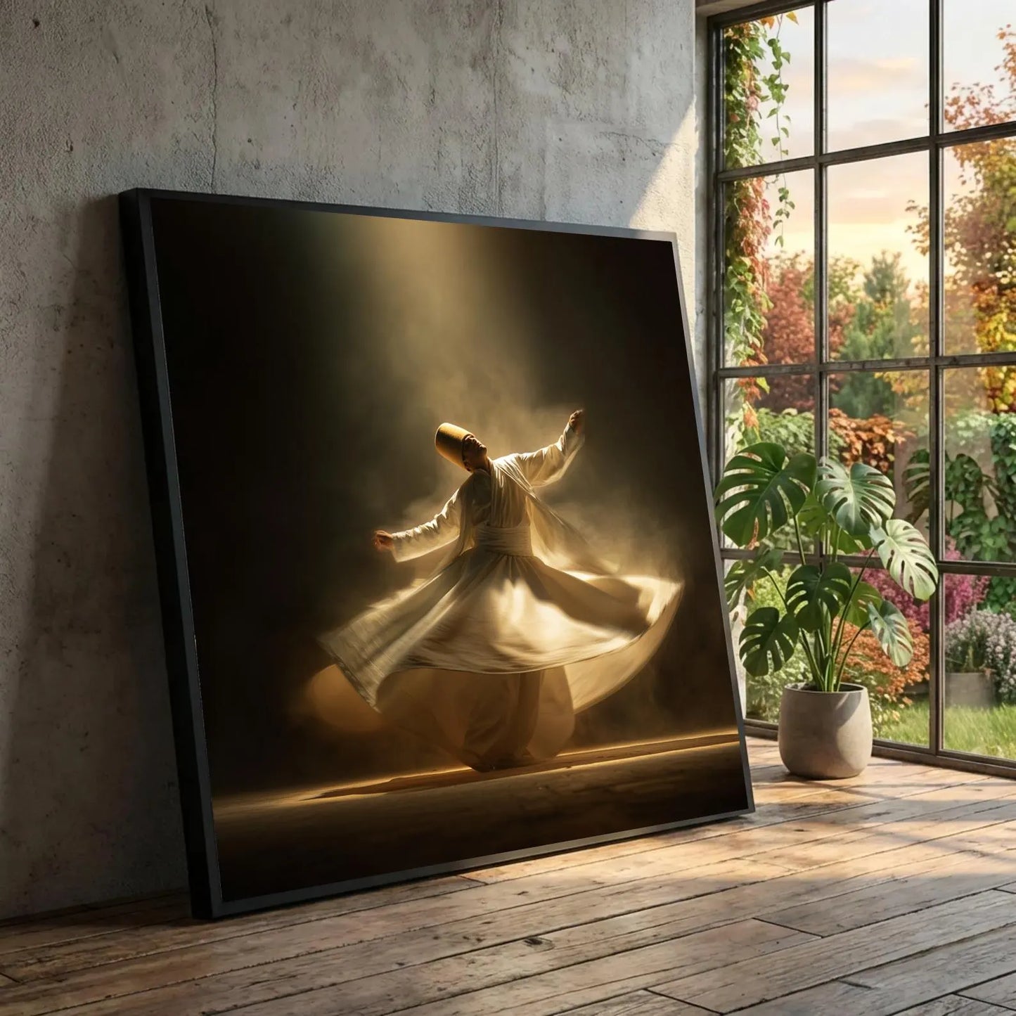 Whirling Dervish Sufi Dancer Wall Art