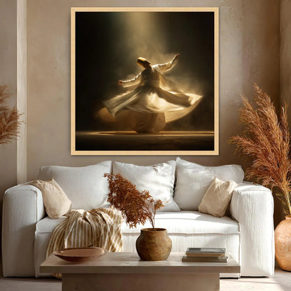 Whirling Dervish Sufi Dancer Wall Art