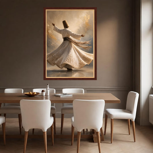 Sufi Whirling Dervish Canvas