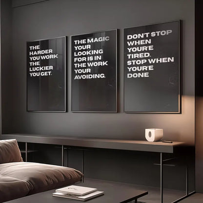 Motivational Quotes Wall Art