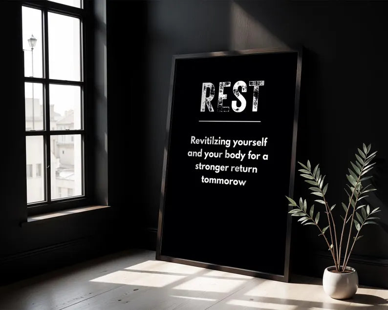 Set of 3 Motivational Lifting & Running Wall Art