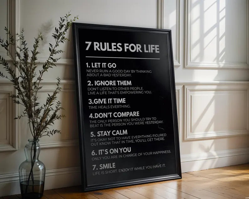 Motivational Print: Inspirational Wall Art