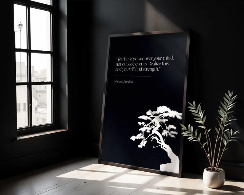 Stoic Wall Art Set of 3 Prints