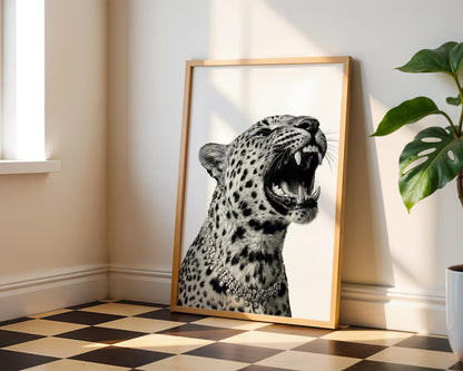 Lion, Leopard & Doberman Set Of 3