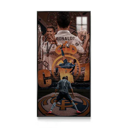 Cristiano Ronaldo CR7 Real Madrid Football Wall Art Poster