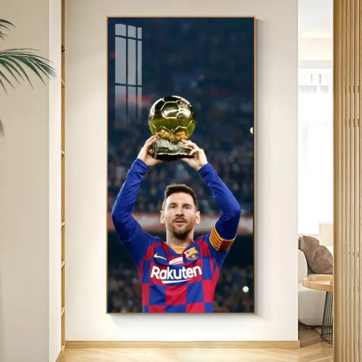 Messi Lifting the golden cup