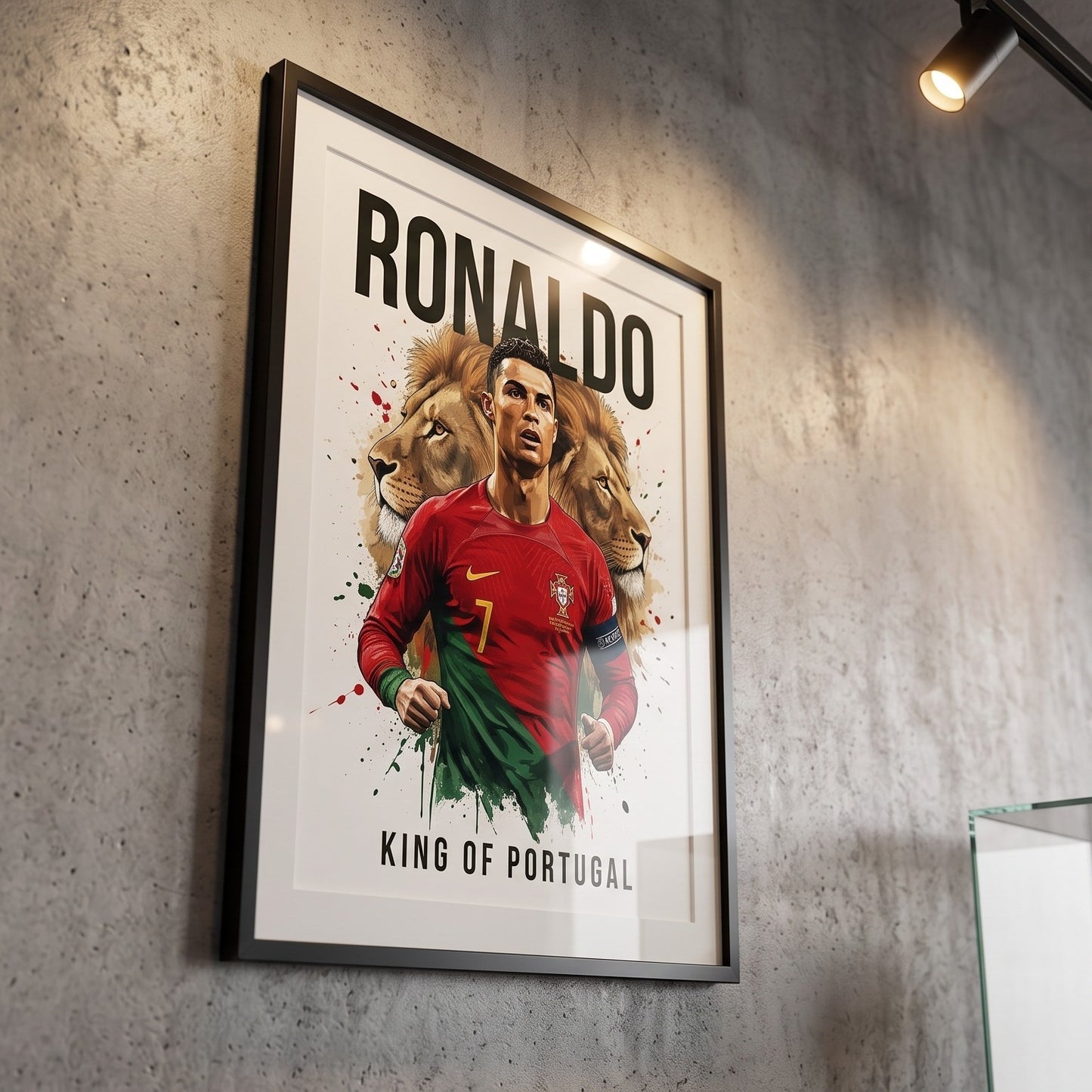 CR7 The Portuguese Lion