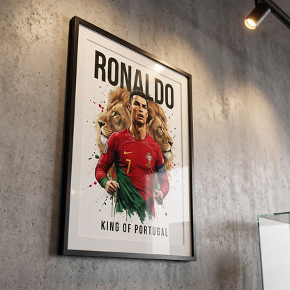 CR7 The Portuguese Lion