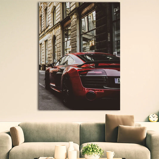 Red Audi R8
