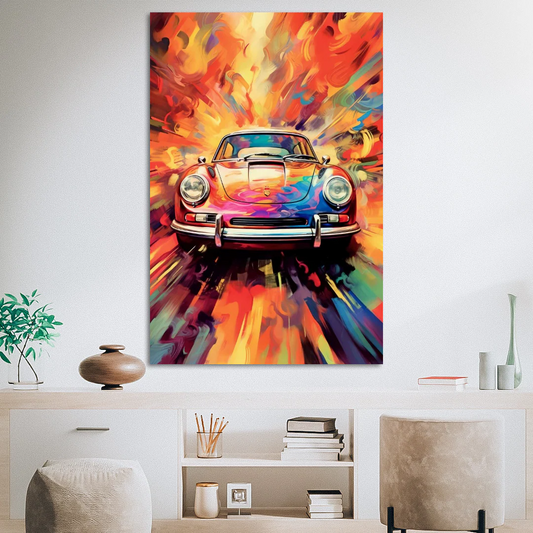 Porsche Aurora Vortex Color Splash