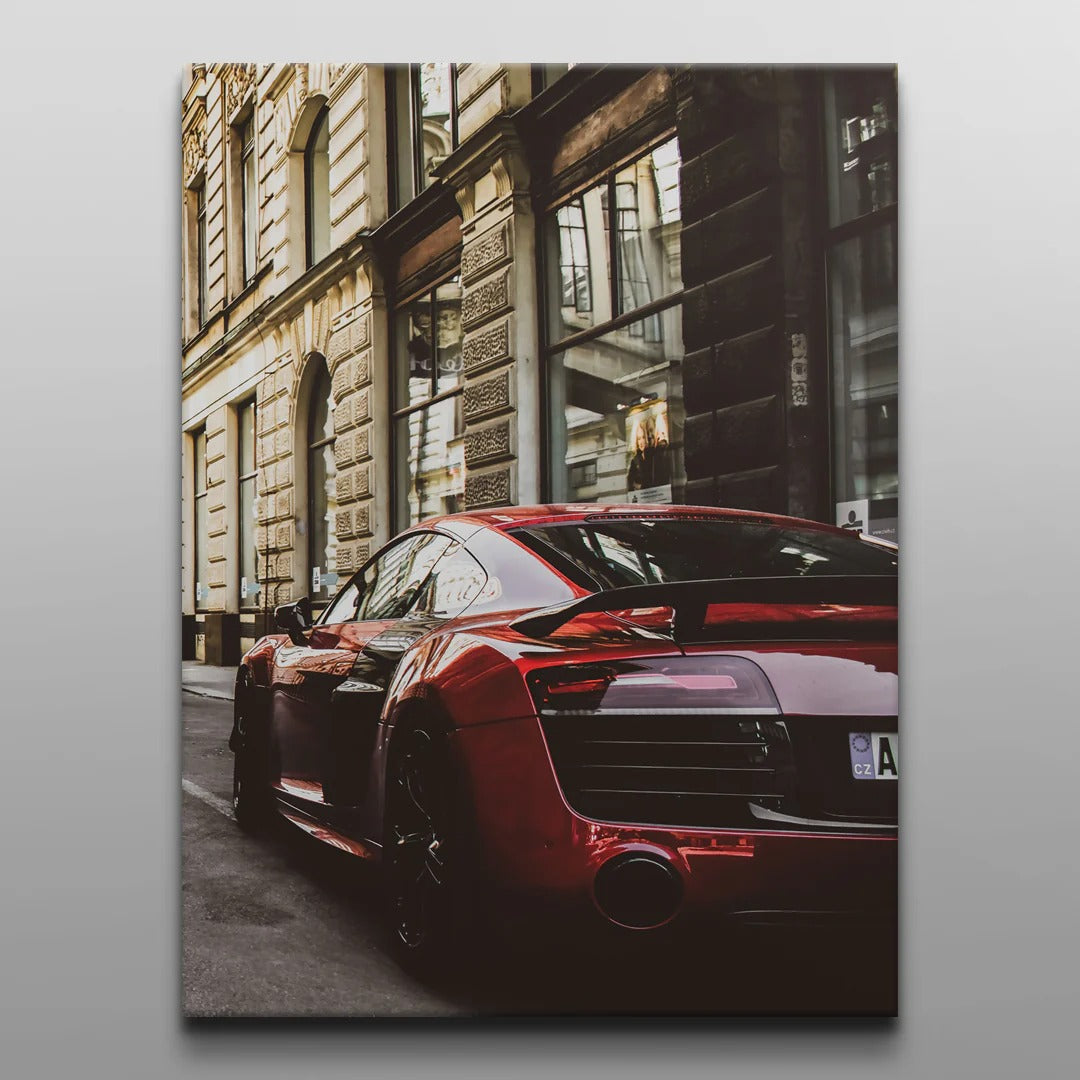 Red Audi R8