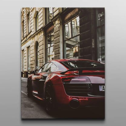 Red Audi R8