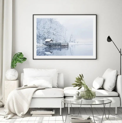Lake House I Art Print