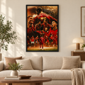 Cristiano Ronaldo Legend — square room mockup 1, full frame visible