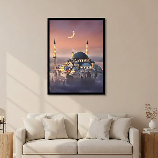 Blue Mosque Canvas Frames | Wall Art