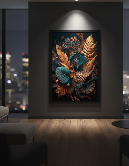 Dream Flowers | Premium Canvas | Wall Art