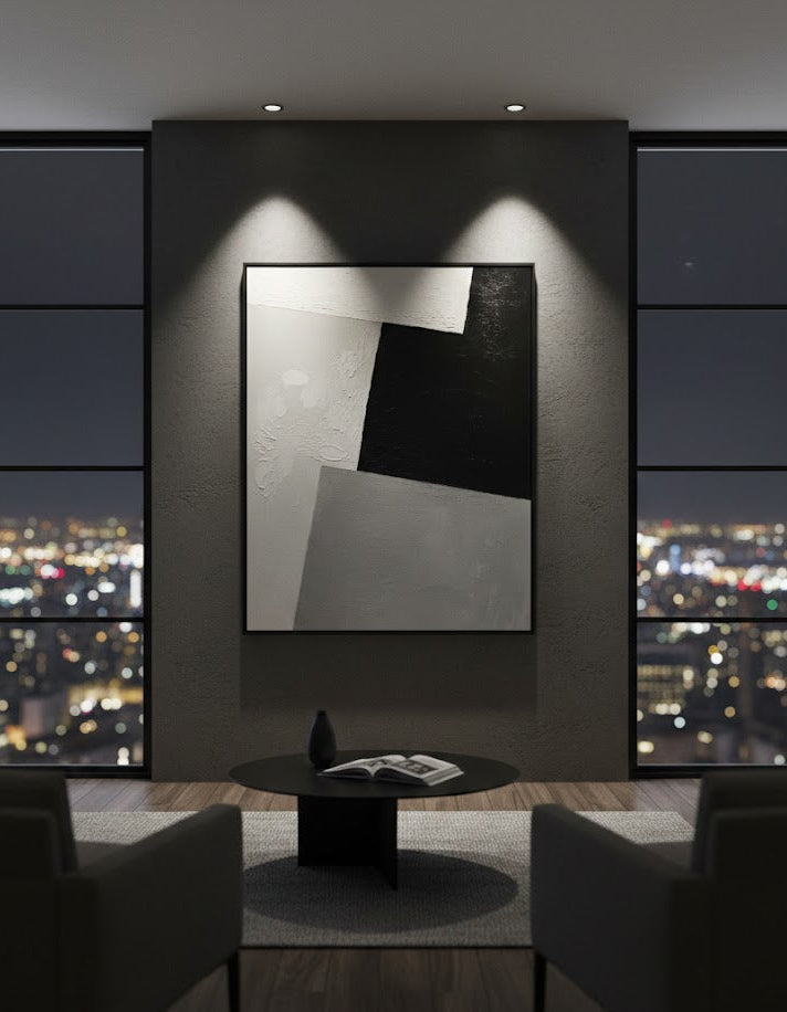 Original Geometric Figures Canvas Frame | Wall Art