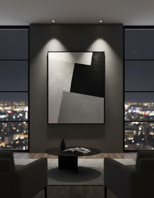 Original Geometric Figures Canvas Frame | Wall Art