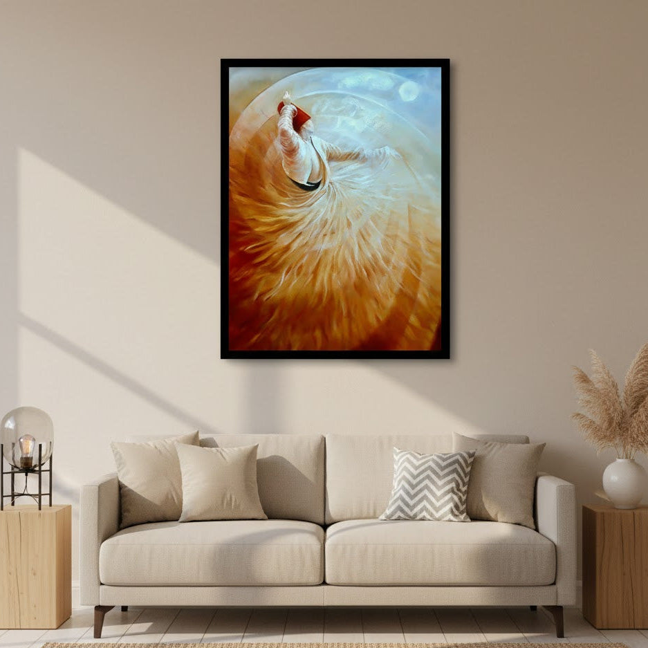 MOJDI Whirling Dervishes Canvas Frames | Wall Art