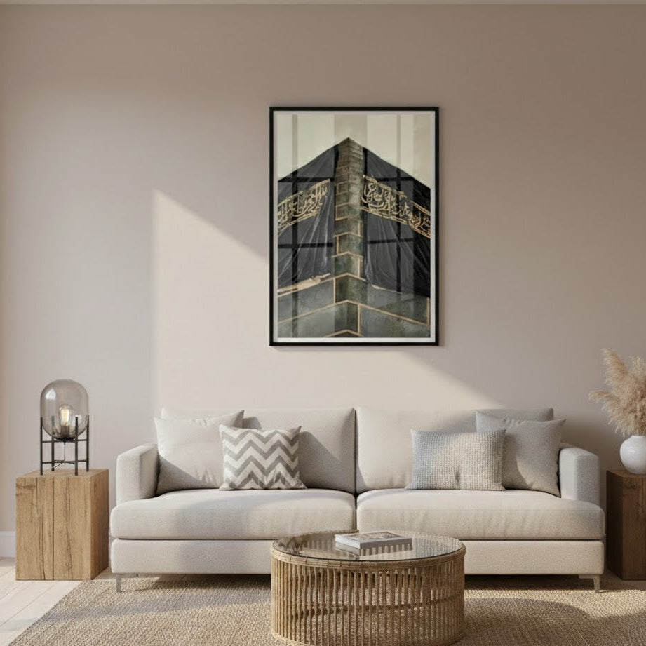 Kaaba 3D Painting – Majestic Mecca Islamic Wall Art