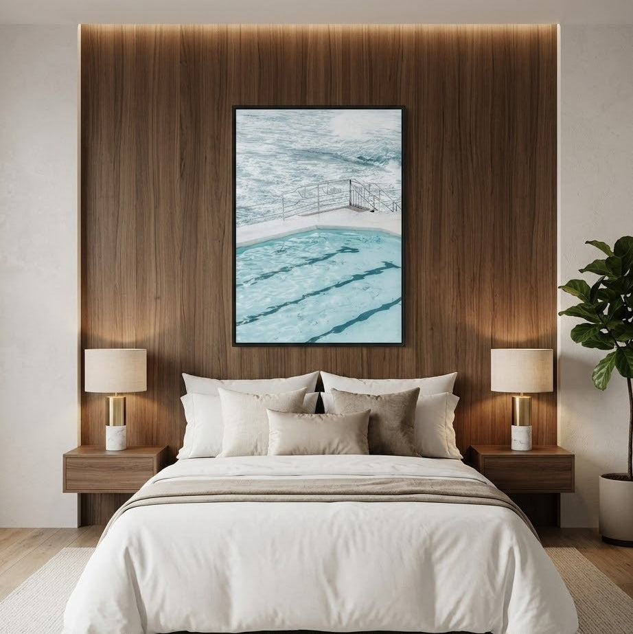 Bondi In Blue I Art Print