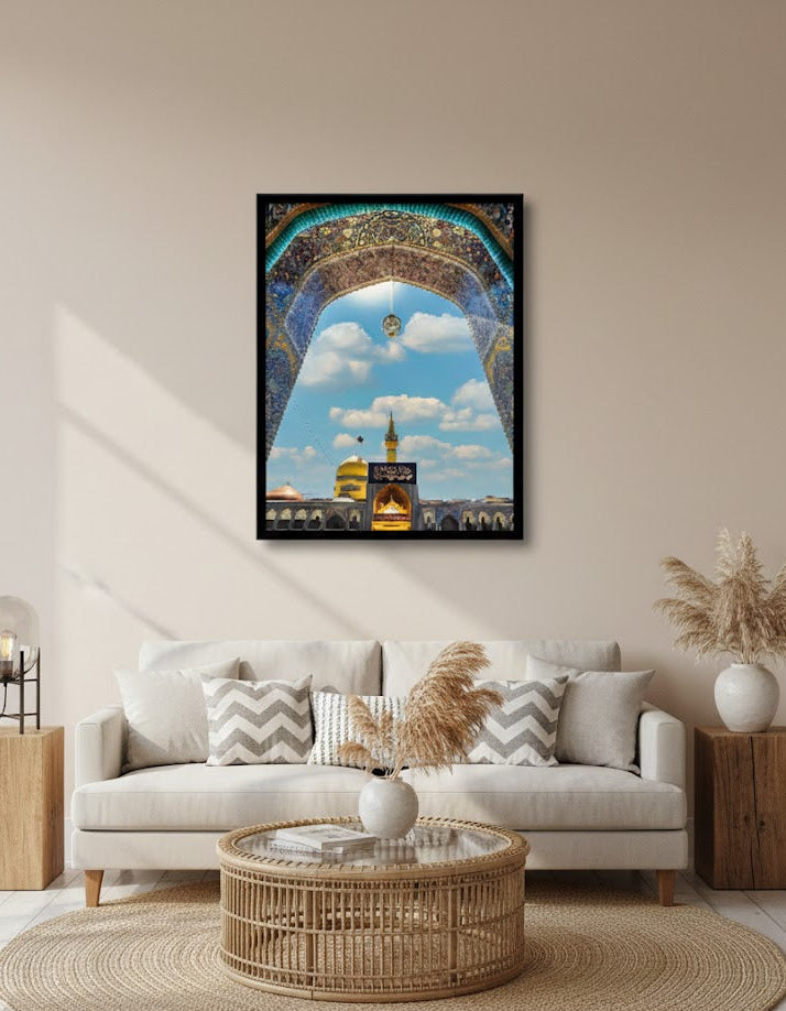 Imam Reza Shrine Canvas Frames | Wall Art
