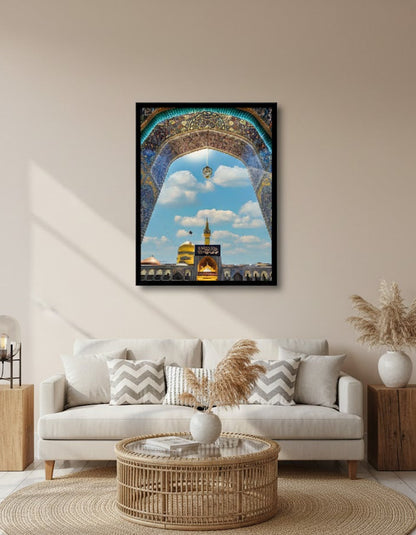 Imam Reza Shrine Canvas Frames | Wall Art