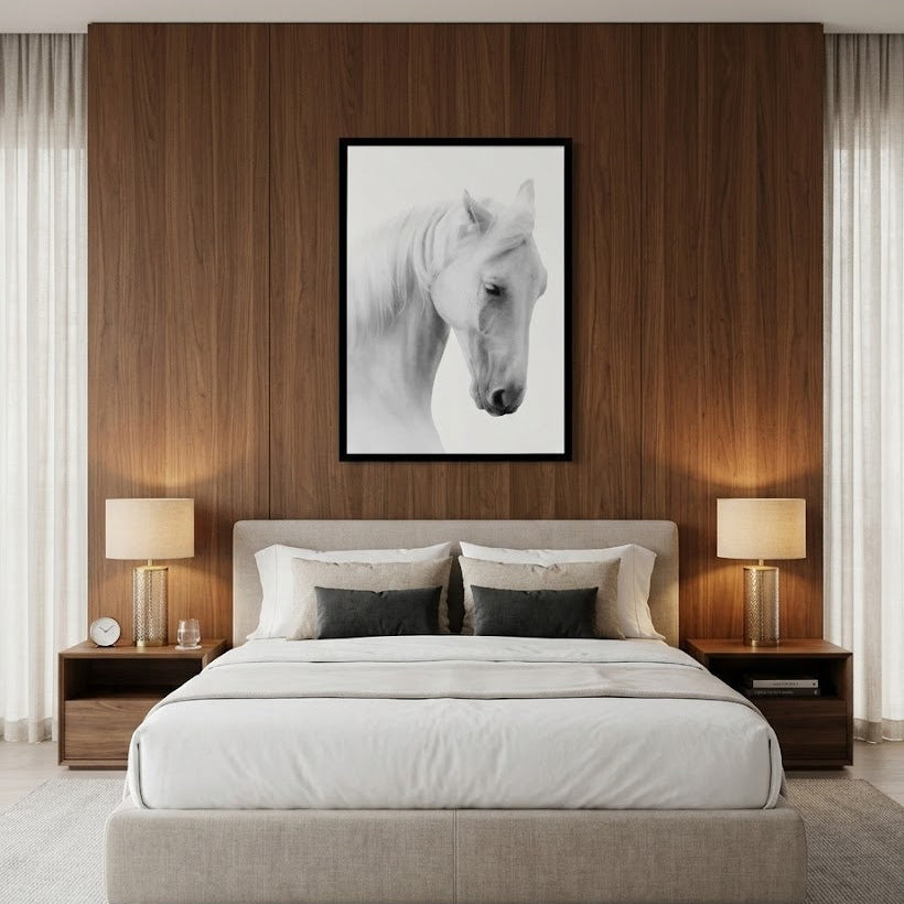 White Horse II Art Print