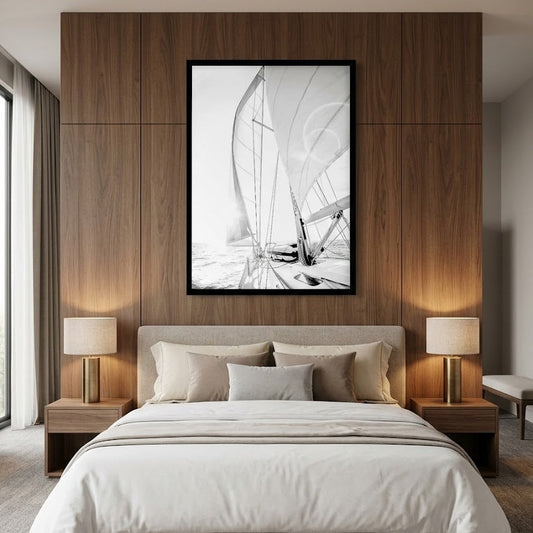Sailing to the Sunset Art Print