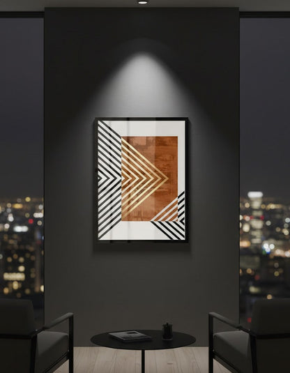 Wood Wall Sculpture Canvas Frames | Wall Art