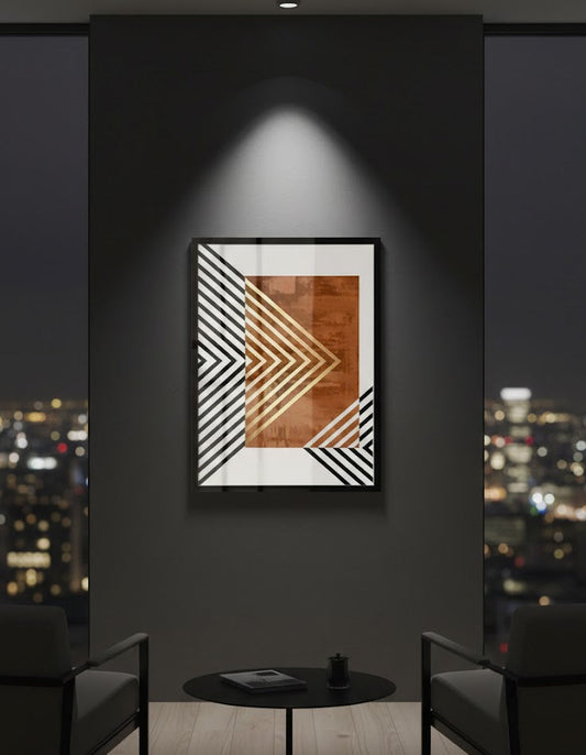 Wood Wall Sculpture Canvas Frames | Wall Art