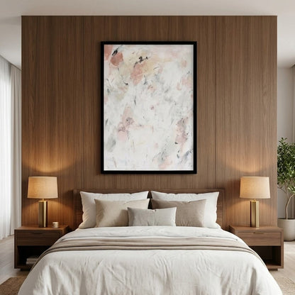 Abstract Blush I Art Print